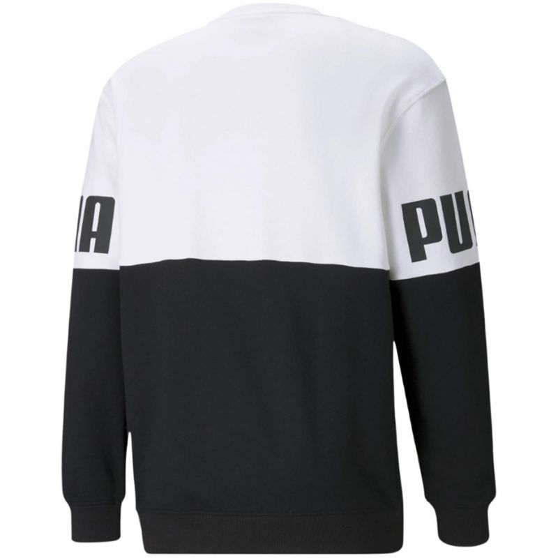 Pánska mikina Puma Power Colorblock Crew M 589430 02 – Obrázok 2