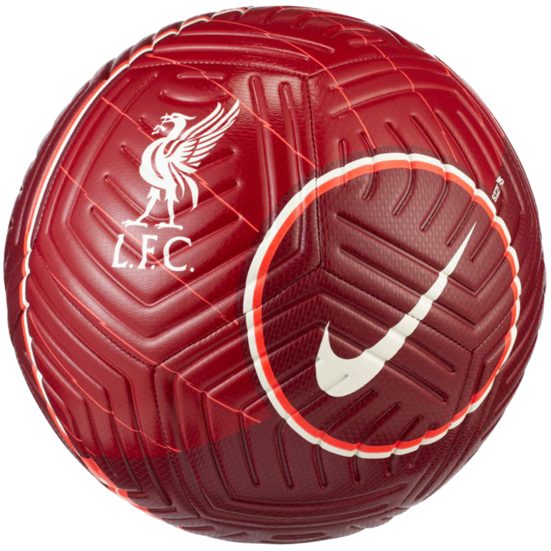 Futbalová lopta Nike Liverpool F.C. Strike Ball DC2377-677 – Obrázok 2