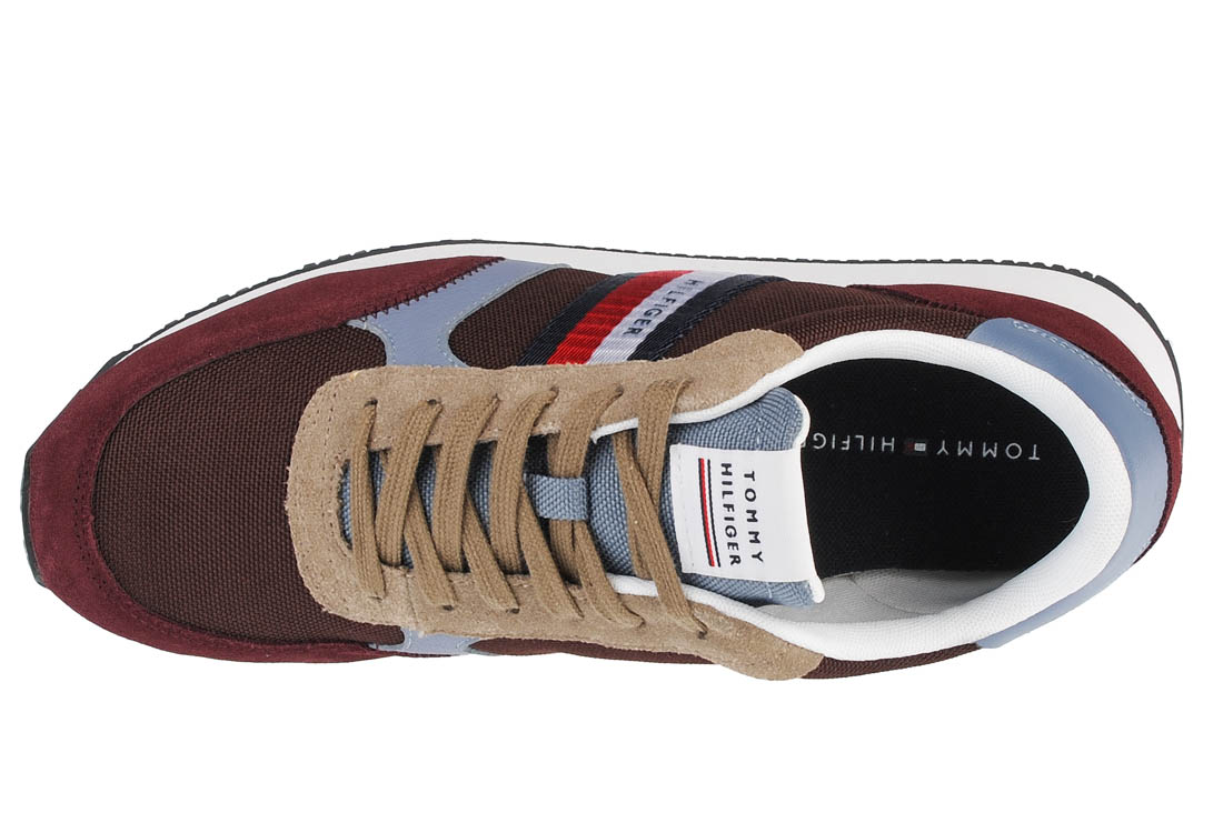 Obuv Tommy Hilfiger Runner Lo Color Mix FM0FM03815-GR8 – Obrázok 3