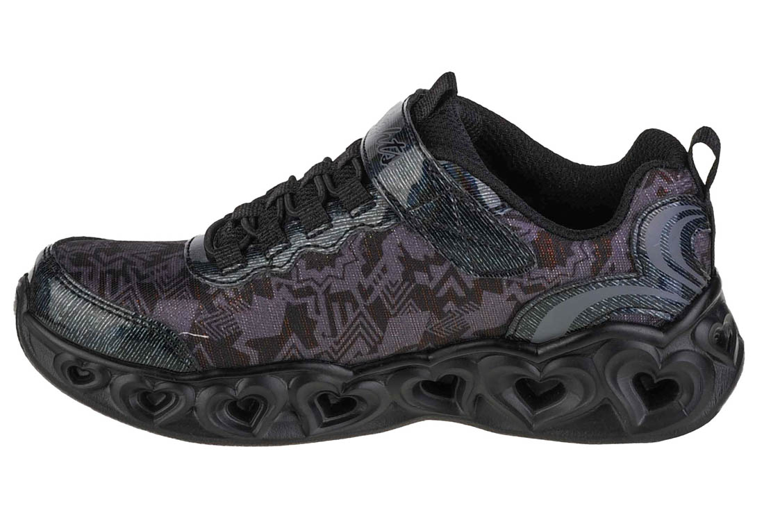 Obuv Skechers Heart Lights 20180L-BBK – Obrázok 2