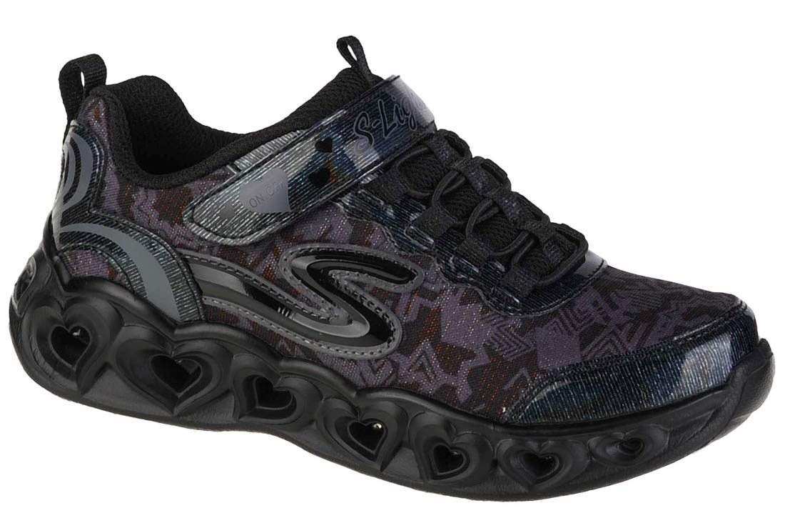 Skechers Heart Lights 20180L-BBK