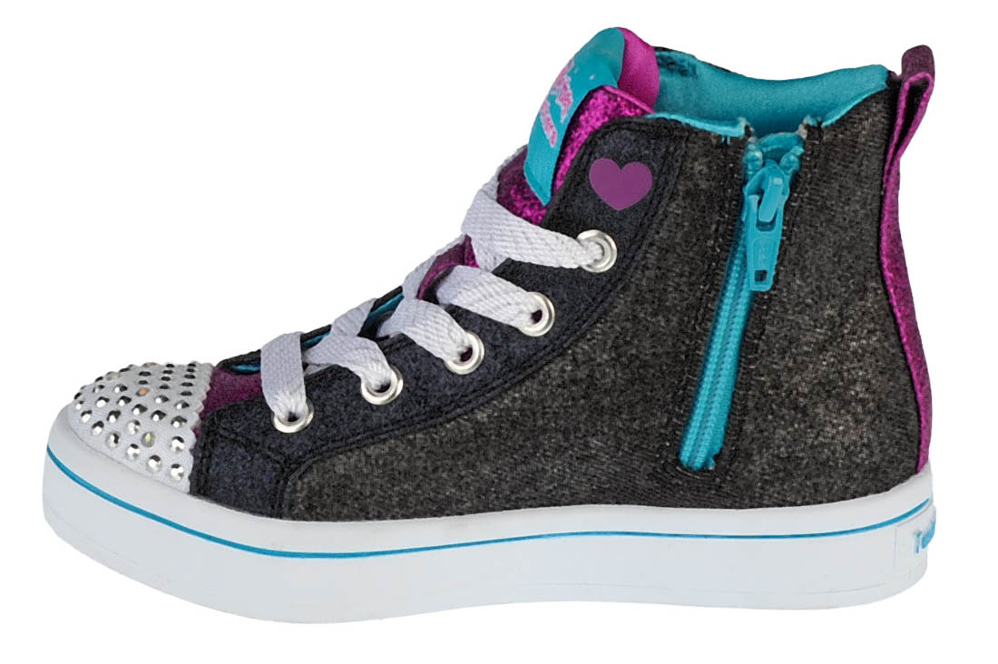 Obuv Skechers Twi-Lites Patch Cuties 20234L-BKMT – Obrázok 2