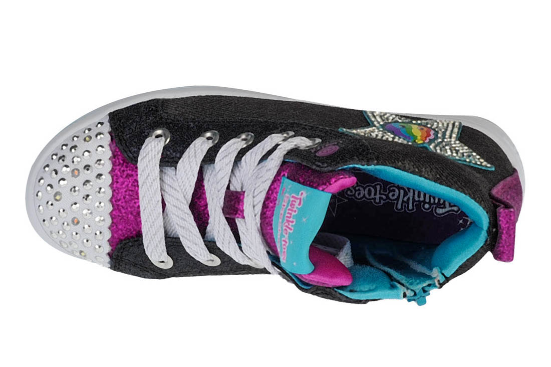 Obuv Skechers Twi-Lites Patch Cuties 20234L-BKMT – Obrázok 3