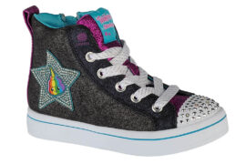 Skechers Twi-Lites Patch Cuties 20234L-BKMT