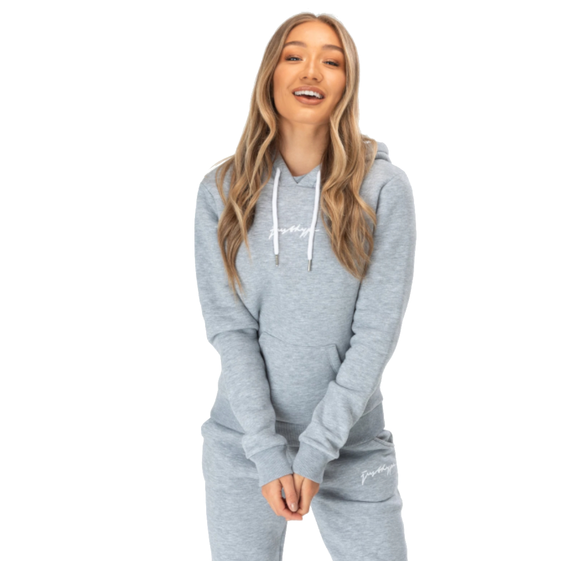 Mikina Justhype Scribble Logo Hoodie HYPSCRIBW009 – Obrázok 2