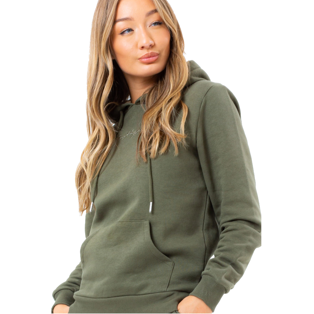 Mikina Justhype Scribble Logo Hoodie HYTONSCB010W – Obrázok 3