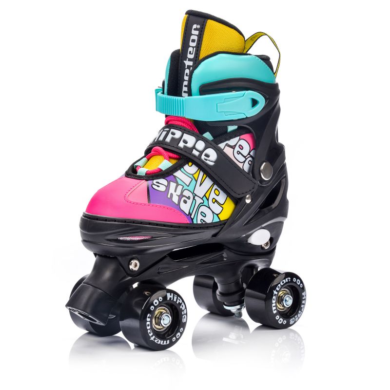 Nastaviteľné detské korčule Meteor Hippie S Jr. 24656-24658 - veľkosť S - (31-34) – Obrázok 2
