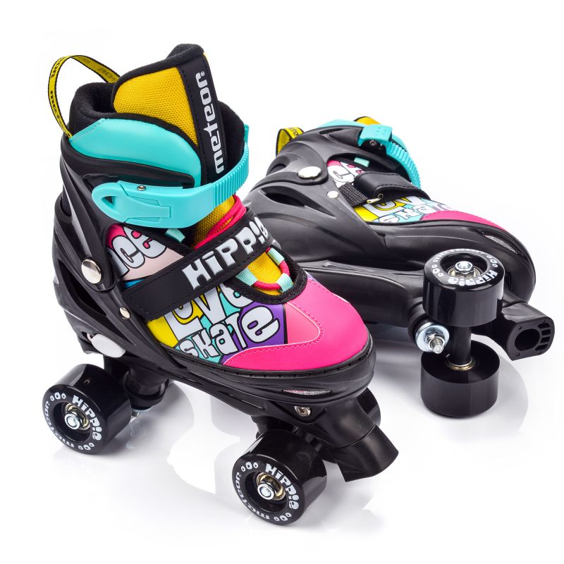 Nastaviteľné detské korčule Meteor Hippie S Jr. 24656-24658 - veľkosť S - (31-34) – Obrázok 3