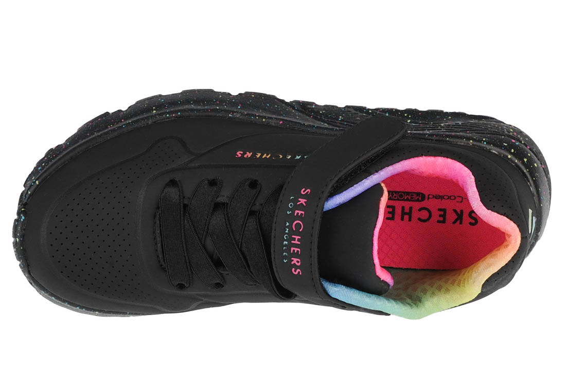 Obuv Skechers Uno Lite Rainbow Specks 310457L-BKMT – Obrázok 3
