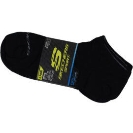 Skechers 6pk Terry No Show S115055-BLK