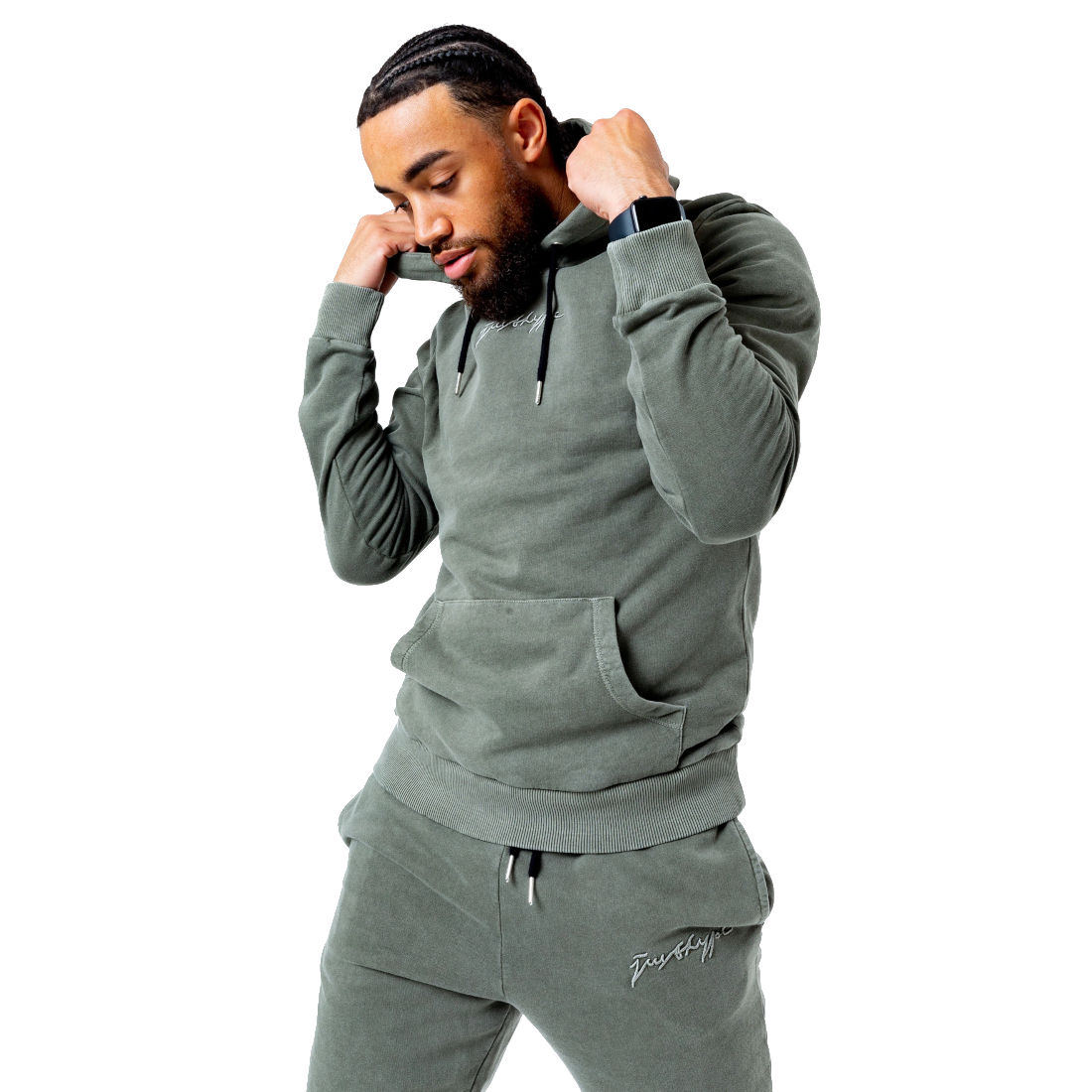 Mikina Justhype Acid Wash Hoody TWLR-135 – Obrázok 4