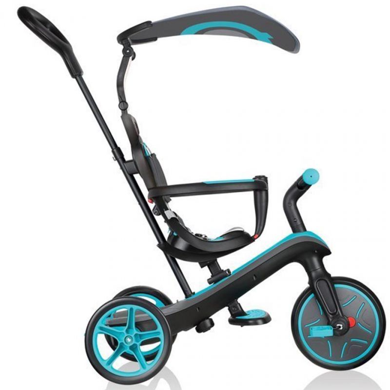 Trojkolka Smj Globber Teal Explorer Trike 4v1 632-105-2 – Obrázok 2