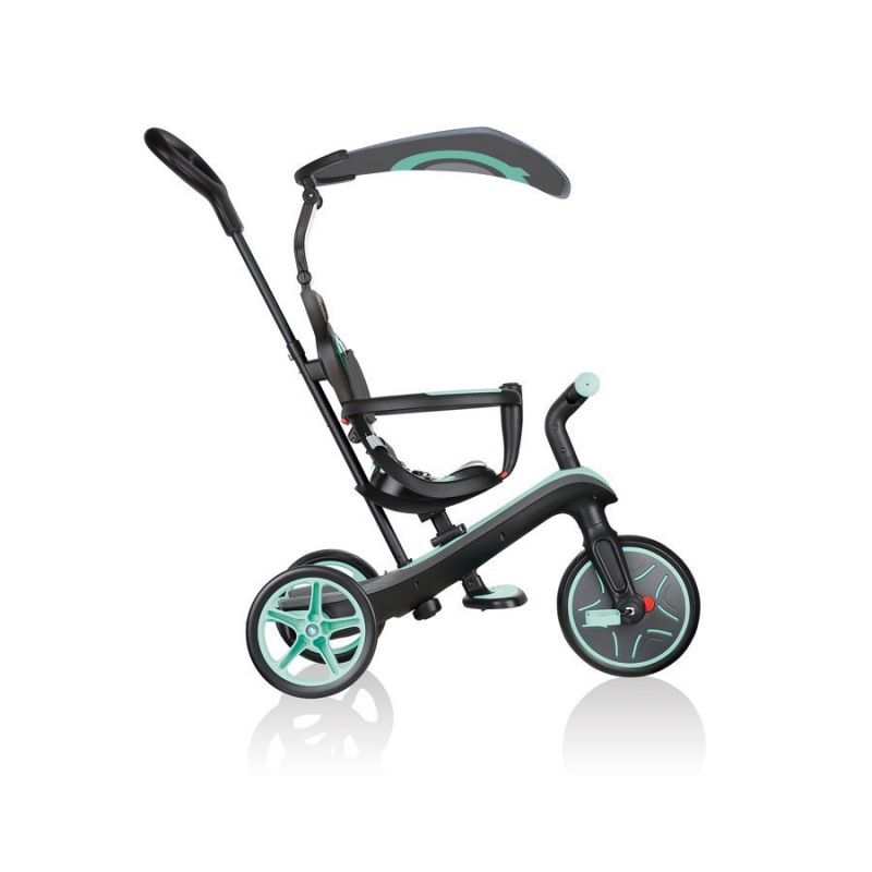 Trojkolka 4v1 Globber Explorer Trike Mint 632-206-2 – Obrázok 3
