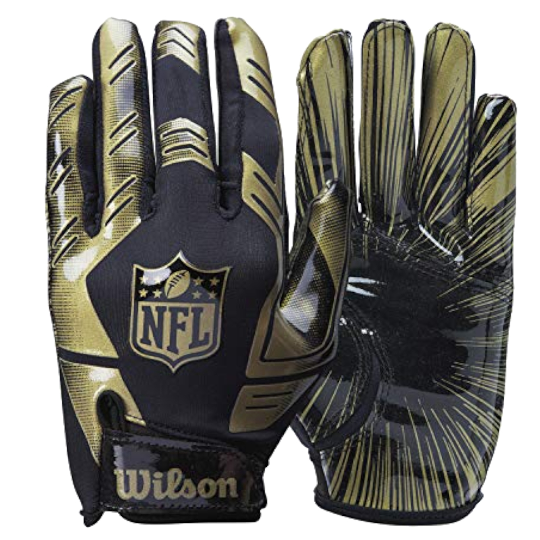 Rukavice Wilson NFL Stretch Fit Receivers Gloves WTF930600M – Obrázok 3