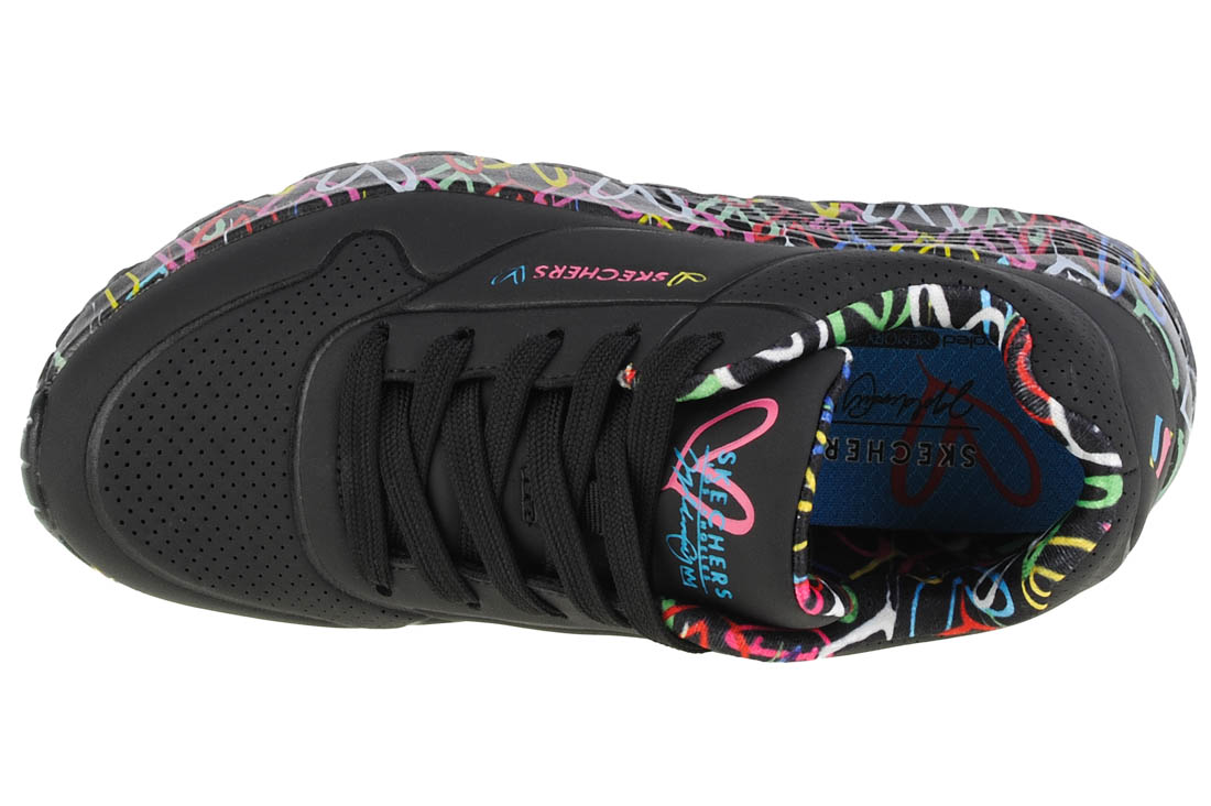 Obuv Skechers Uno Lite 314976L-BKMT – Obrázok 3