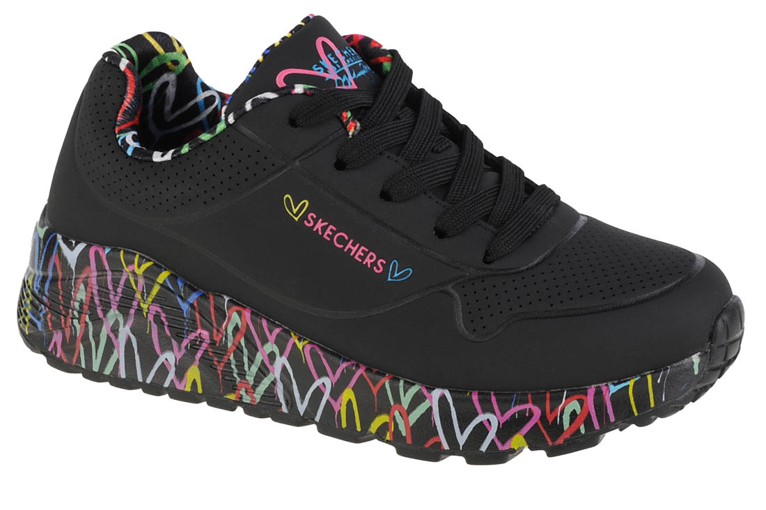 Obuv Skechers Uno Lite 314976L-BKMT – Obrázok 5