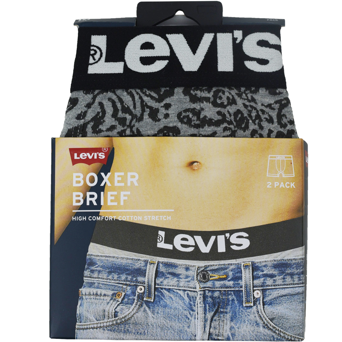 Boxerky Levi's Boxer 2 Pairs Briefs 37149-0706 – Obrázok 3