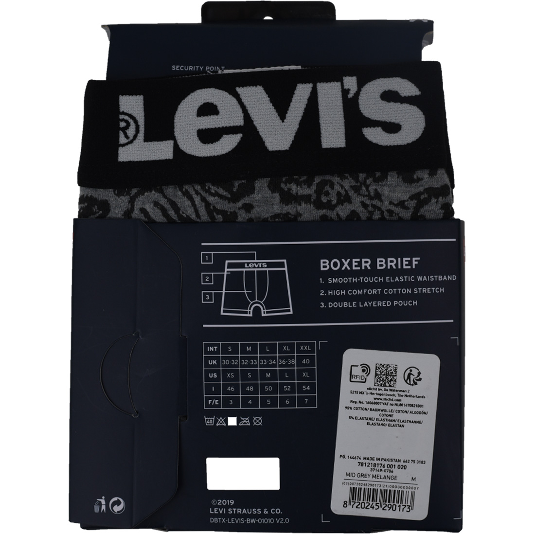 Boxerky Levi's Boxer 2 Pairs Briefs 37149-0706 – Obrázok 4