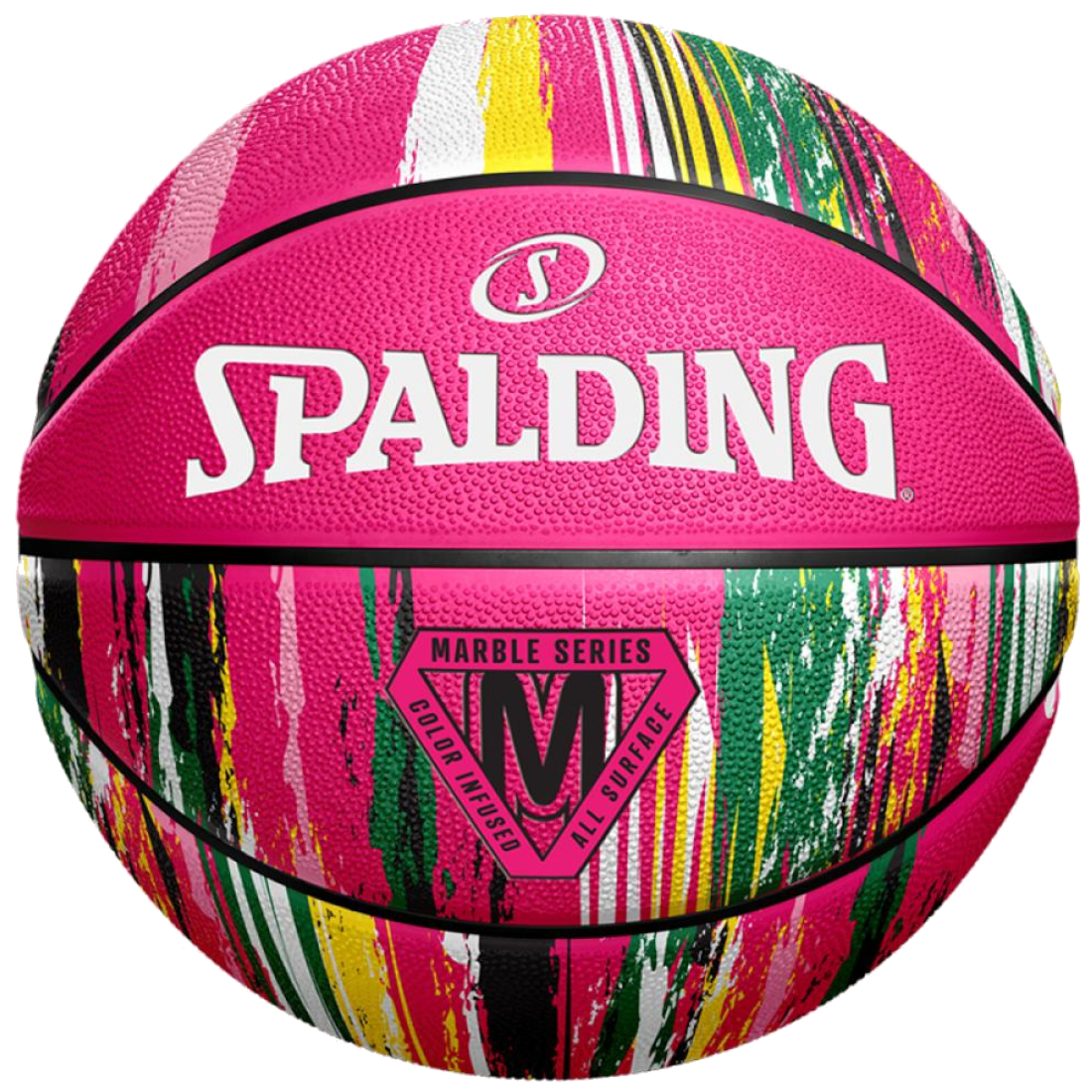 Basketbalová lopta Spalding Marble Ball 84402Z – Obrázok 2