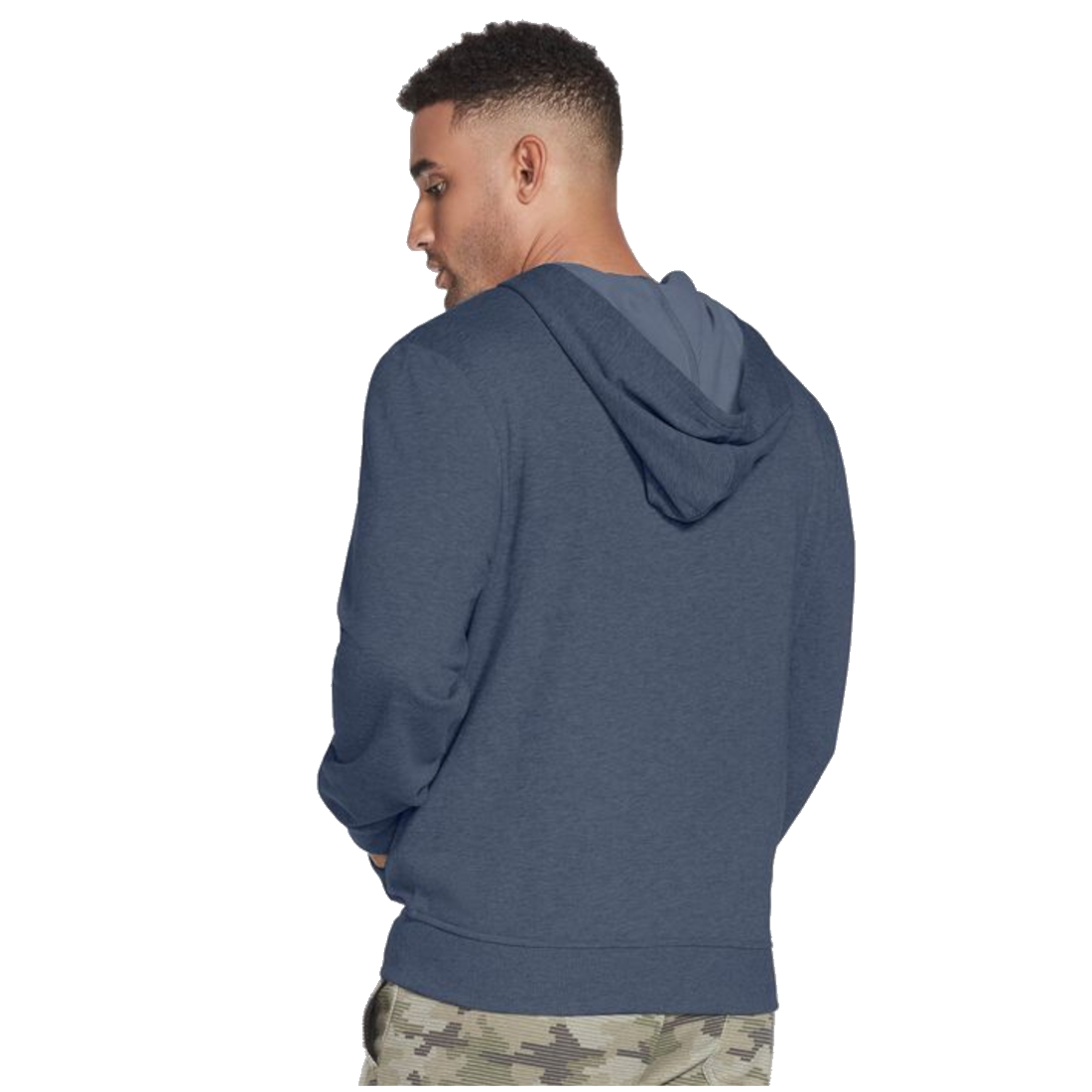 Mikina Skechers Go Walk Everywhere Full Zip Hoodie M3JA181-NVY – Obrázok 2
