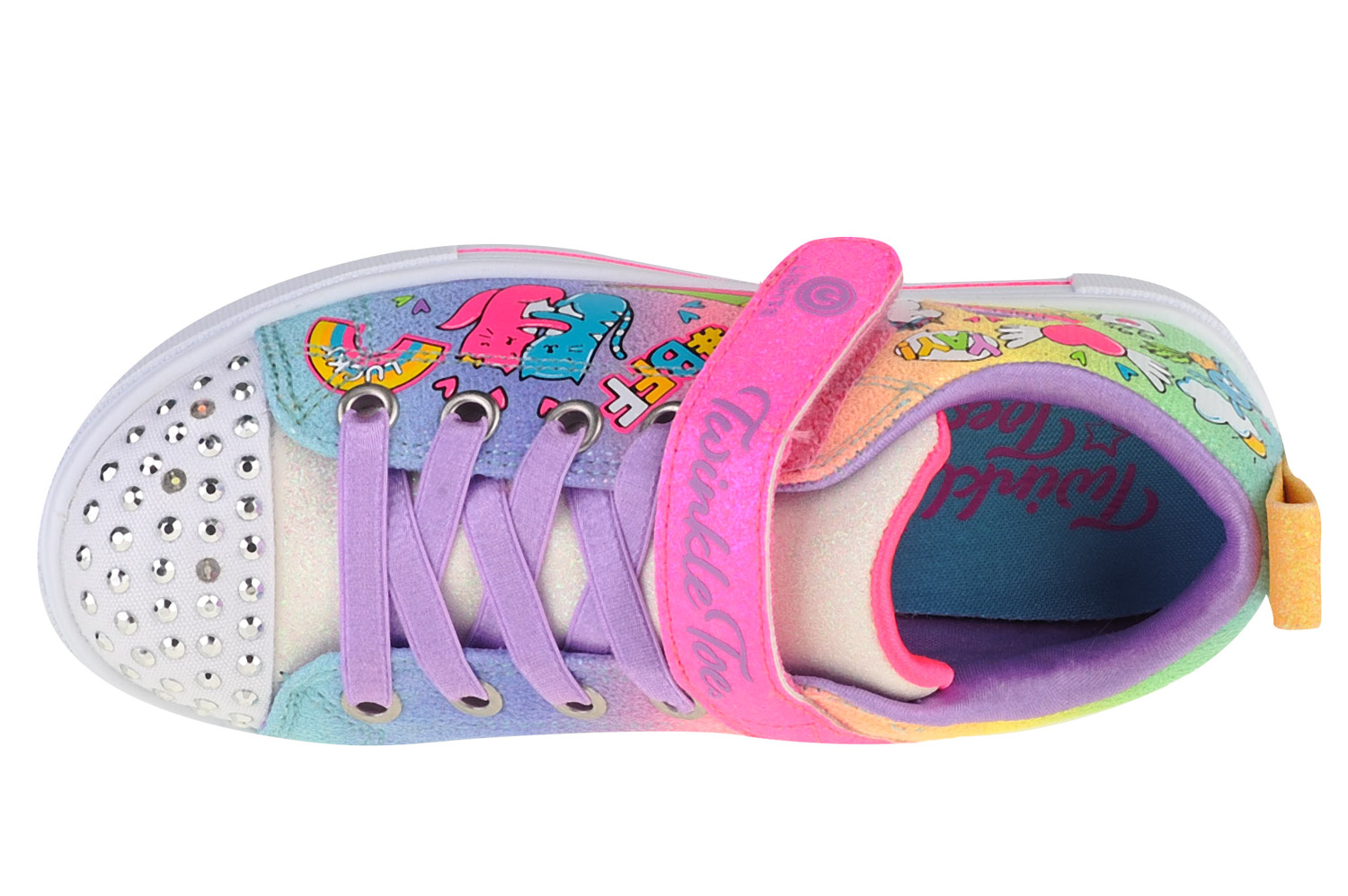 Juniorské tenisky Skechers Twinkle Sparks - BFF Magic 314786L-MLT – Obrázok 3