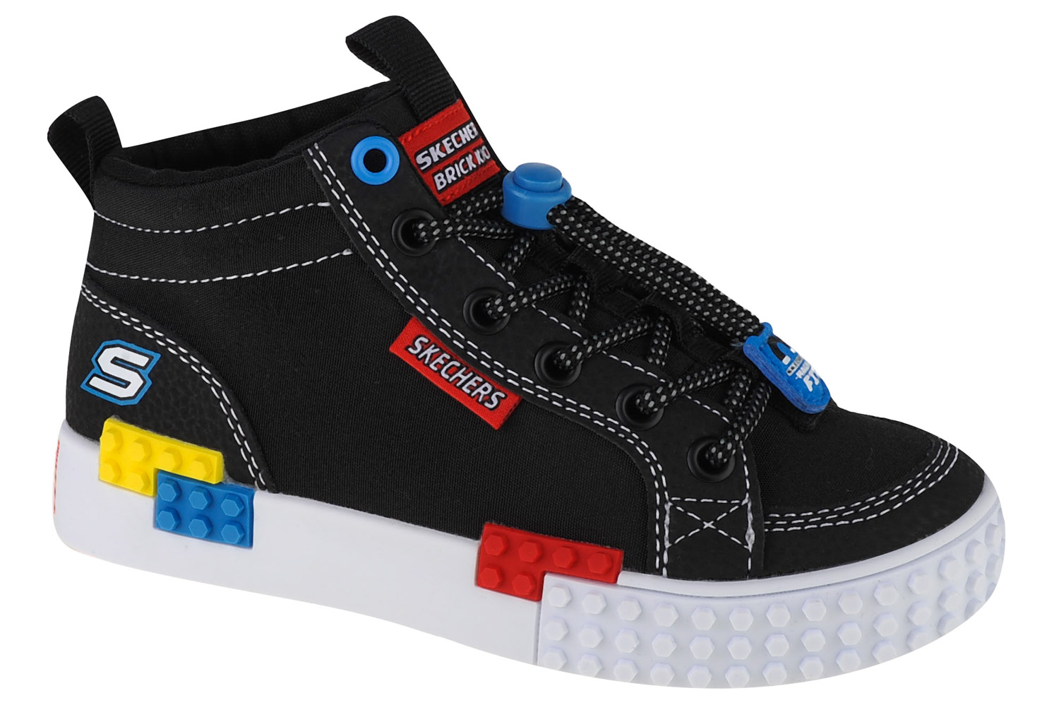 Juniorská obuv Skechers Kool Bricks 402223L-BKMT – Obrázok 5