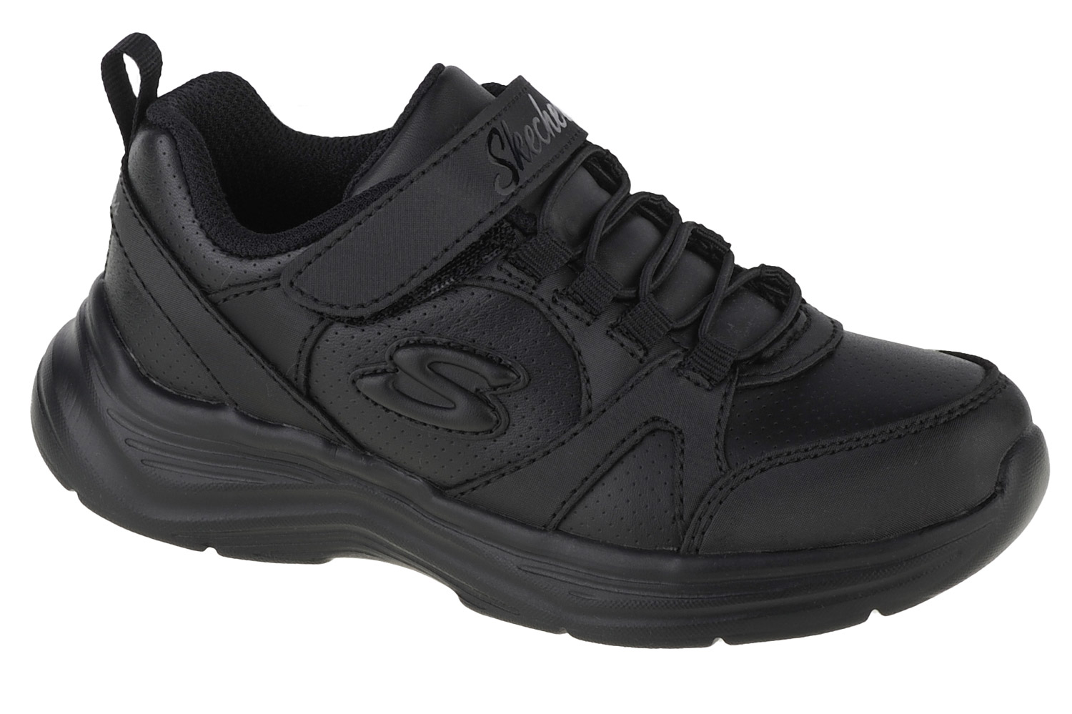 Skechers Glimmer Kicks - School Struts 81445L-BBK
