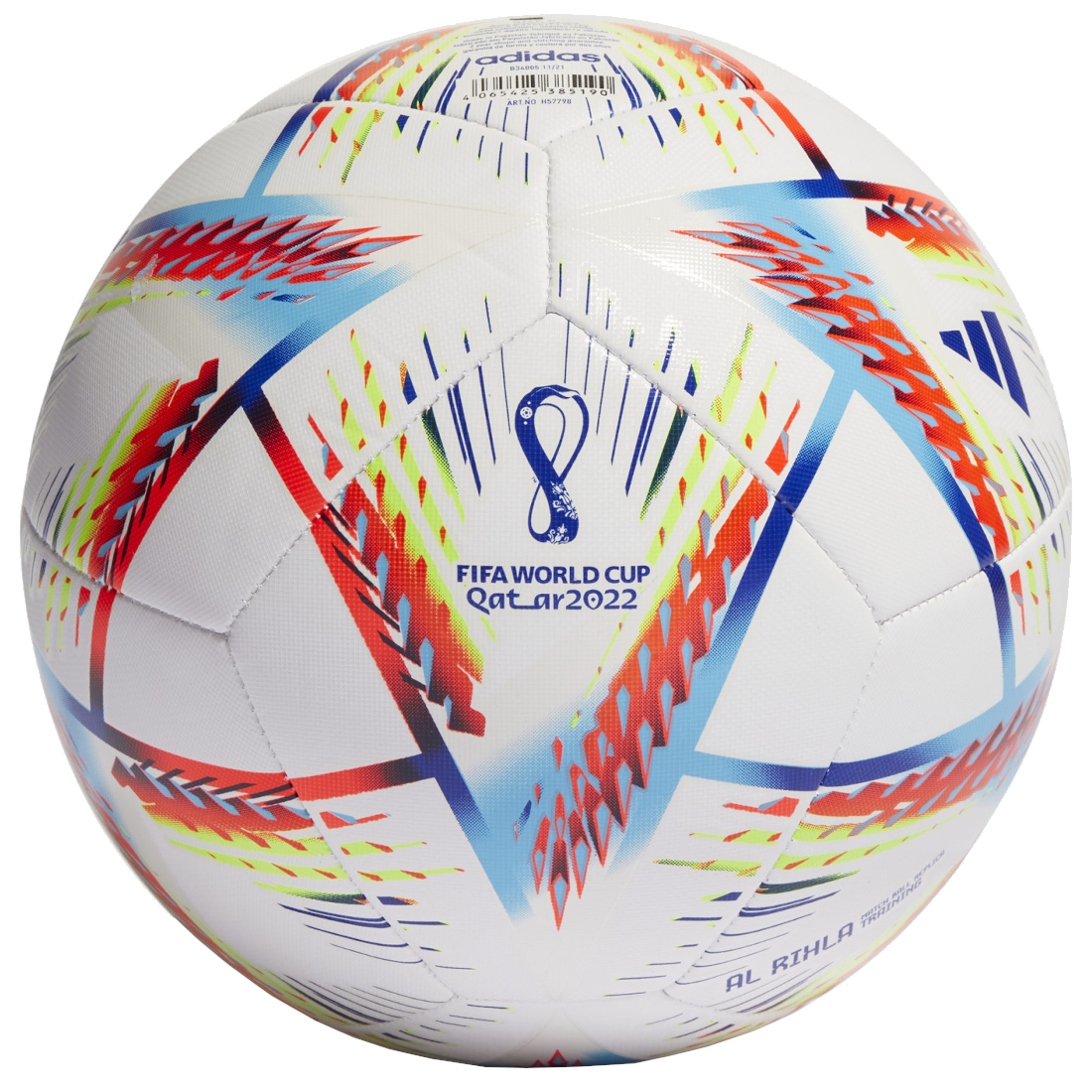 Futbalová lopta adidas Al Rihla Training Ball H57798 – Obrázok 2