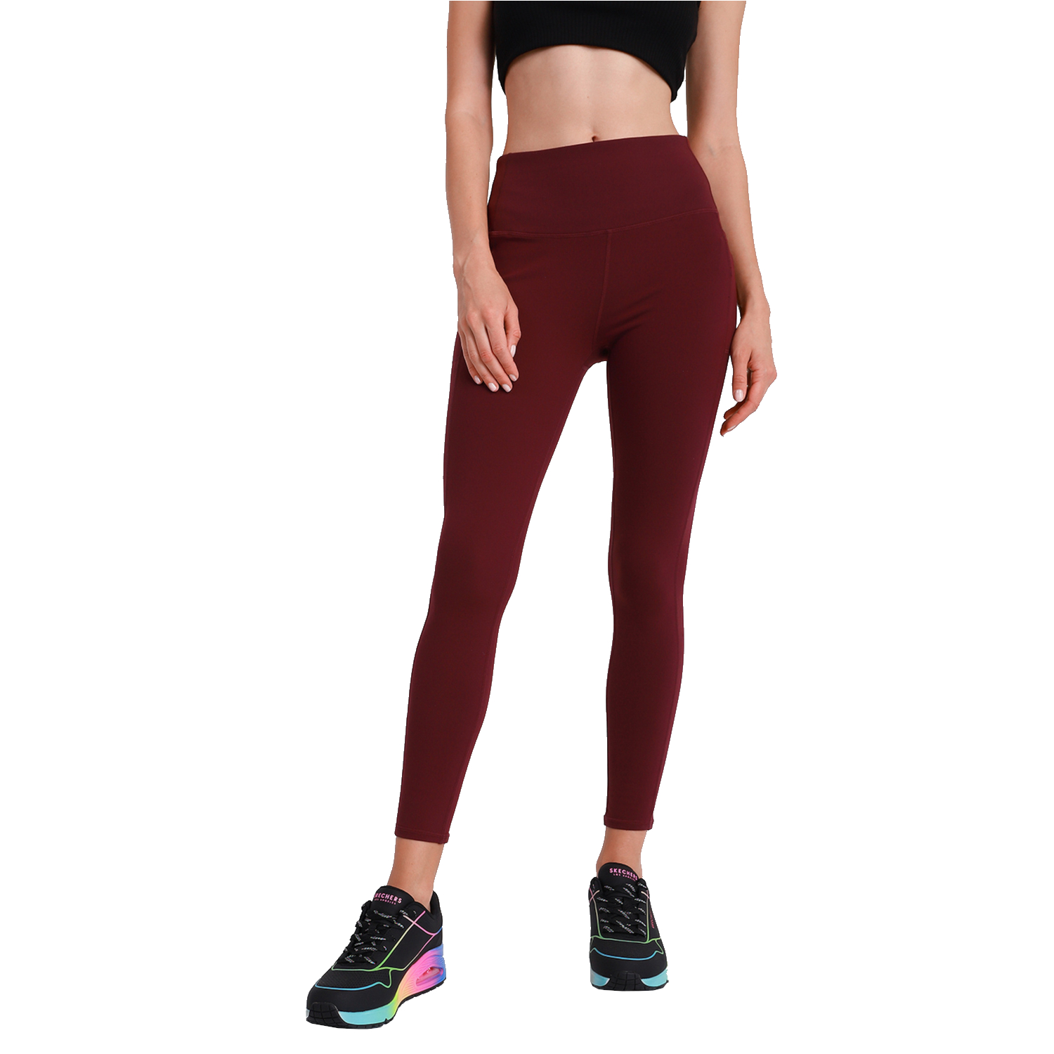 Legíny Skechers Go Walk High Waisted Legging W03LG30B-PUR – Obrázok 3