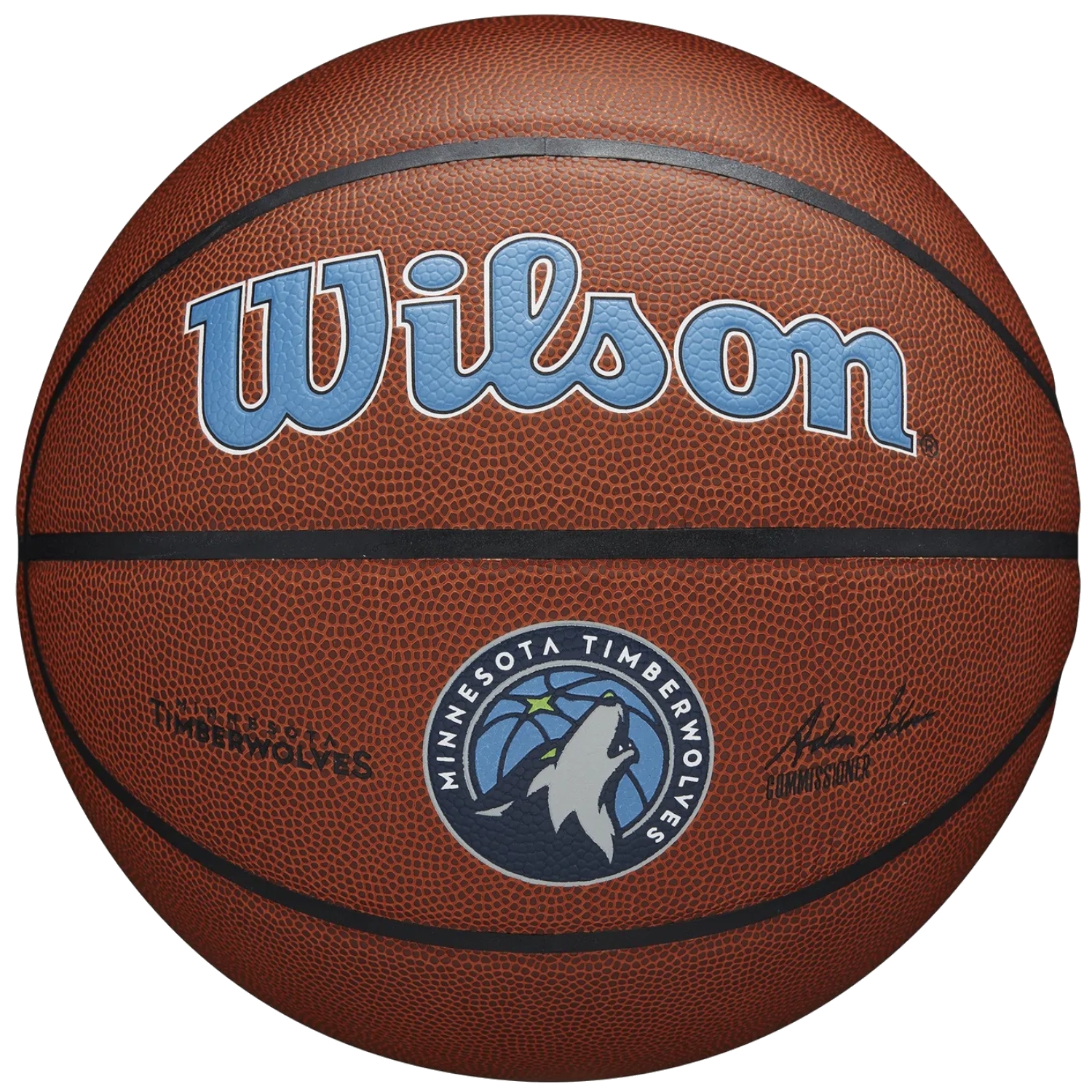 Basketbalová lopta Wilson Team Alliance Minnesota Timberwolves Ball WTB3100XBMIN – Obrázok 4