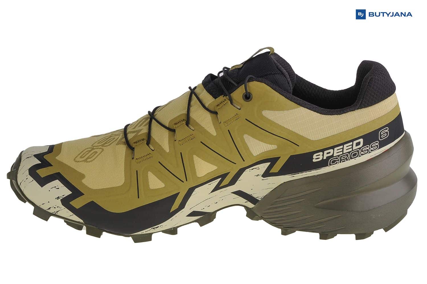 Bežecká obuv SALOMON SPEEDCROSS 6 LEEK GREEN/BLACK - 417381 – Obrázok 2