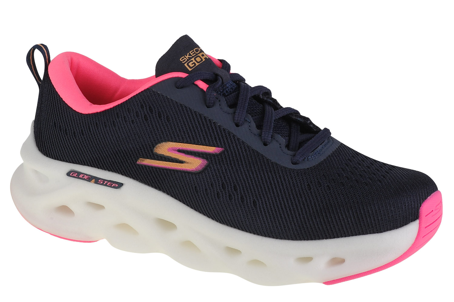 Obuv Skechers Go Run Swirl Tech 128791-NVY – Obrázok 5