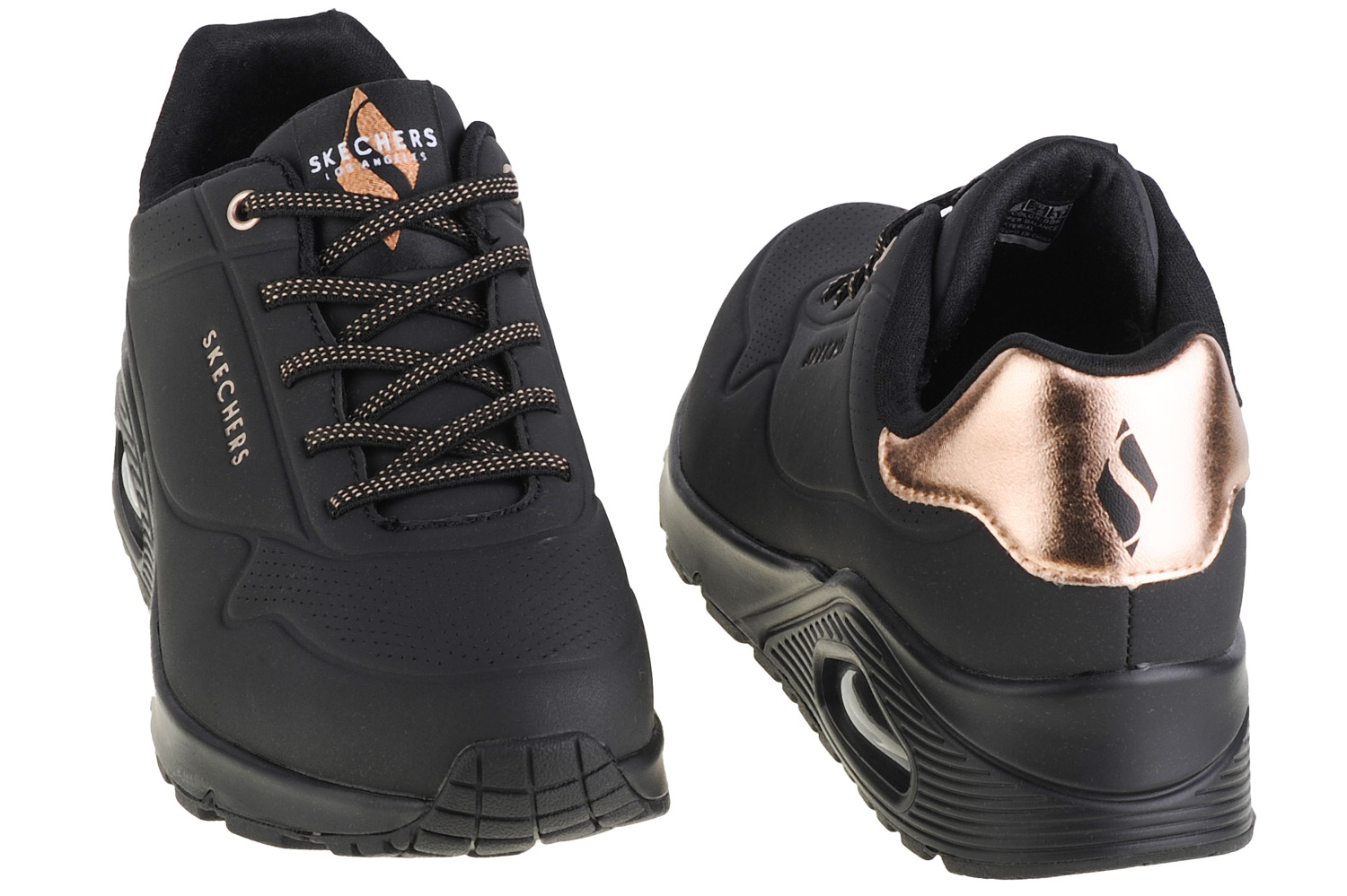 Obuv Skechers Uno-Shimmer Away 155196-BBK – Obrázok 5