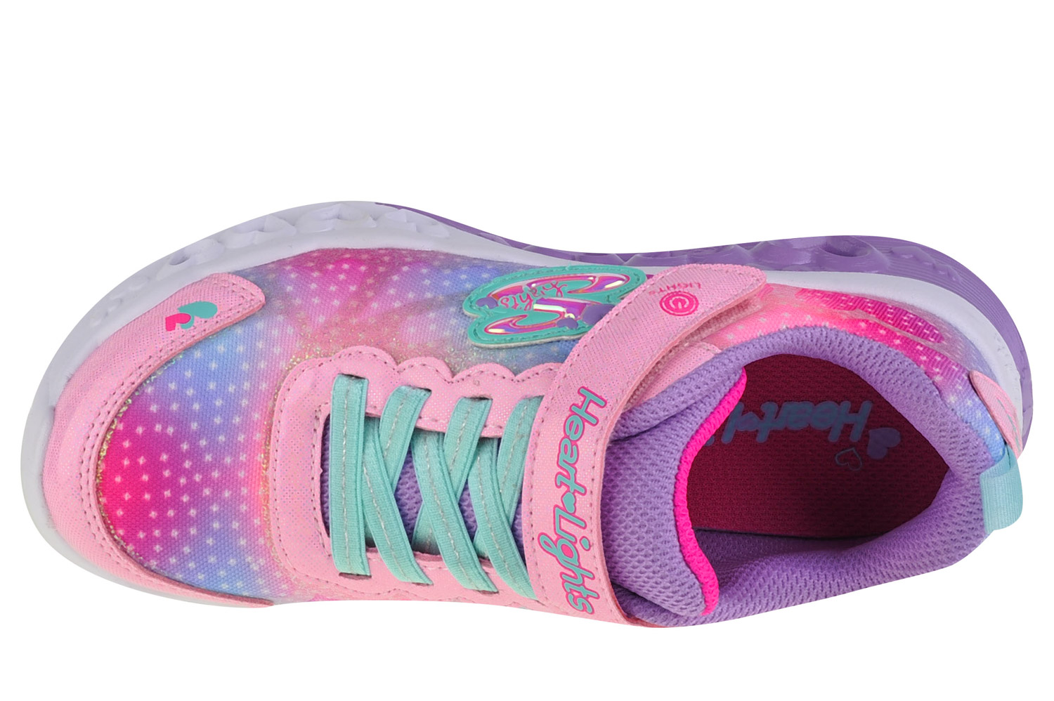 Svetielkujúca obuv Skechers Flutter Heart Lights 302315L-PKMT – Obrázok 3