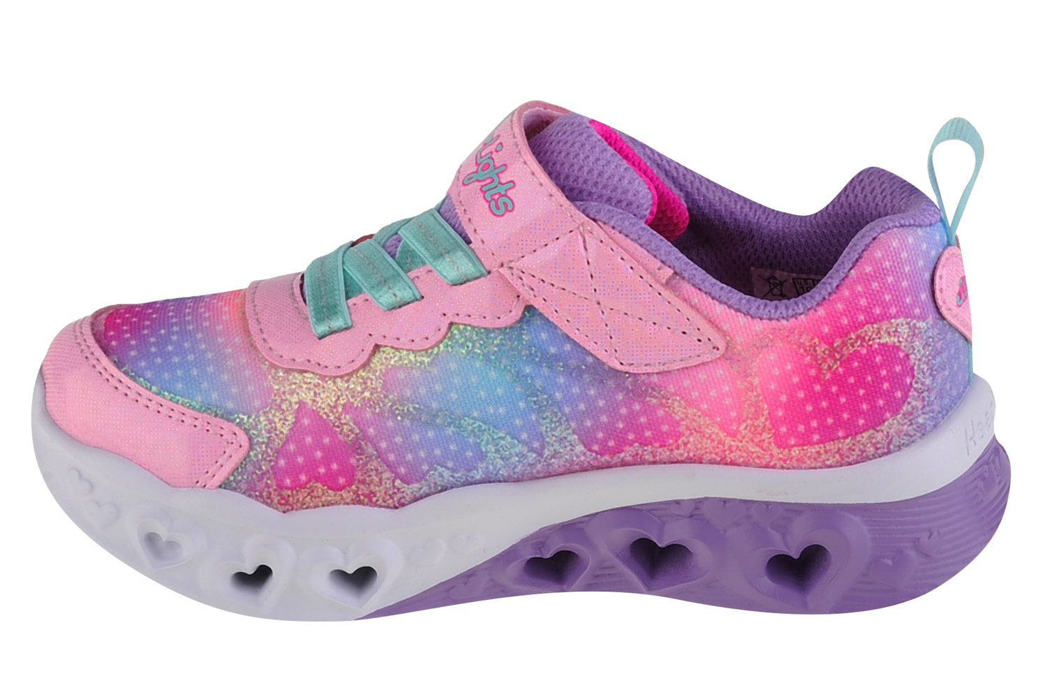 Blikajúca detská Skechers Flutter Heart Lights 302315N-PKMT – Obrázok 2