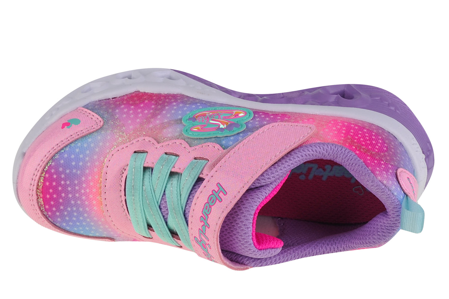 Blikajúca detská Skechers Flutter Heart Lights 302315N-PKMT – Obrázok 3