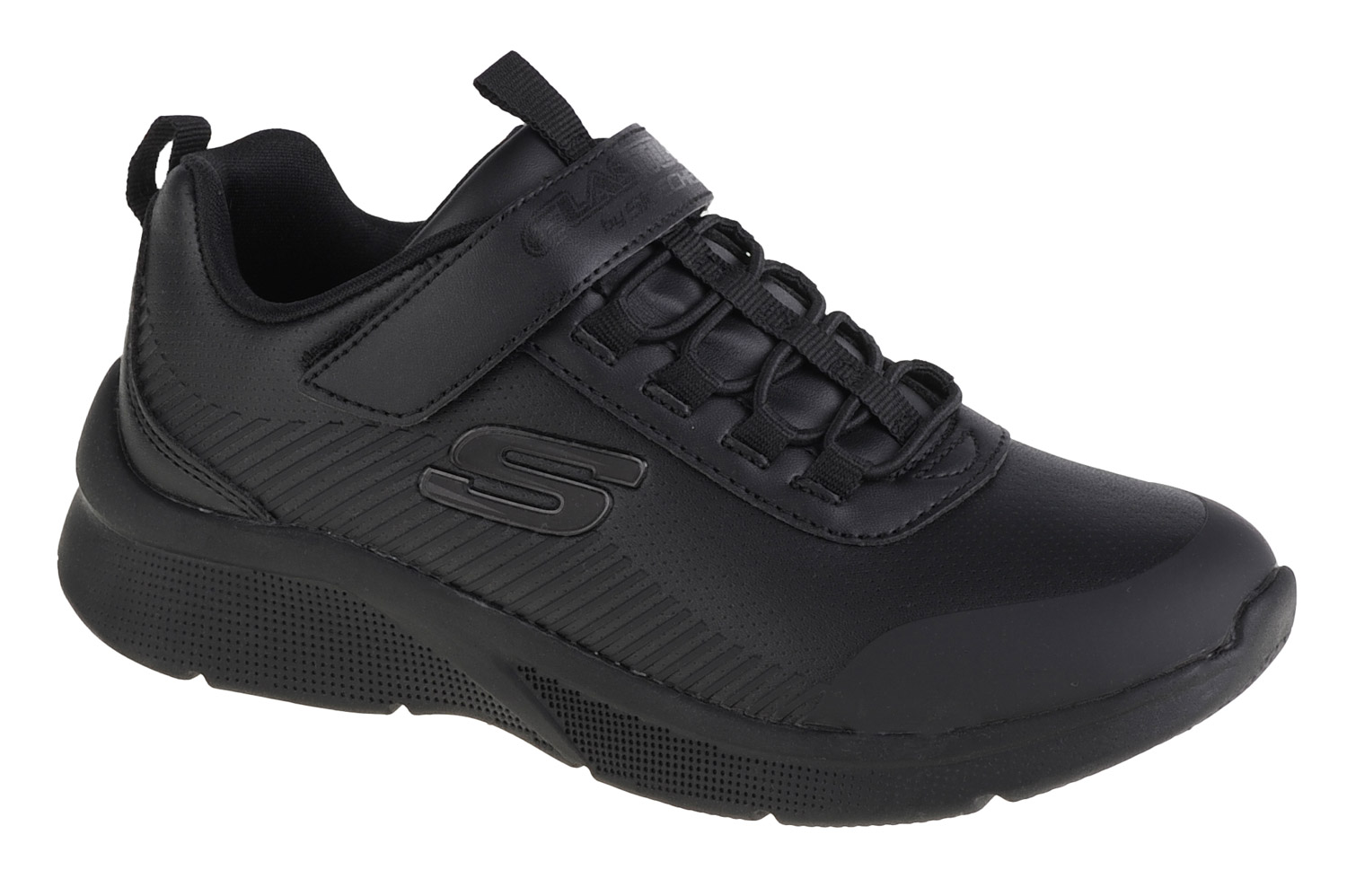 Obuv Skechers Microspec-Classmate 302607L-BBK – Obrázok 5