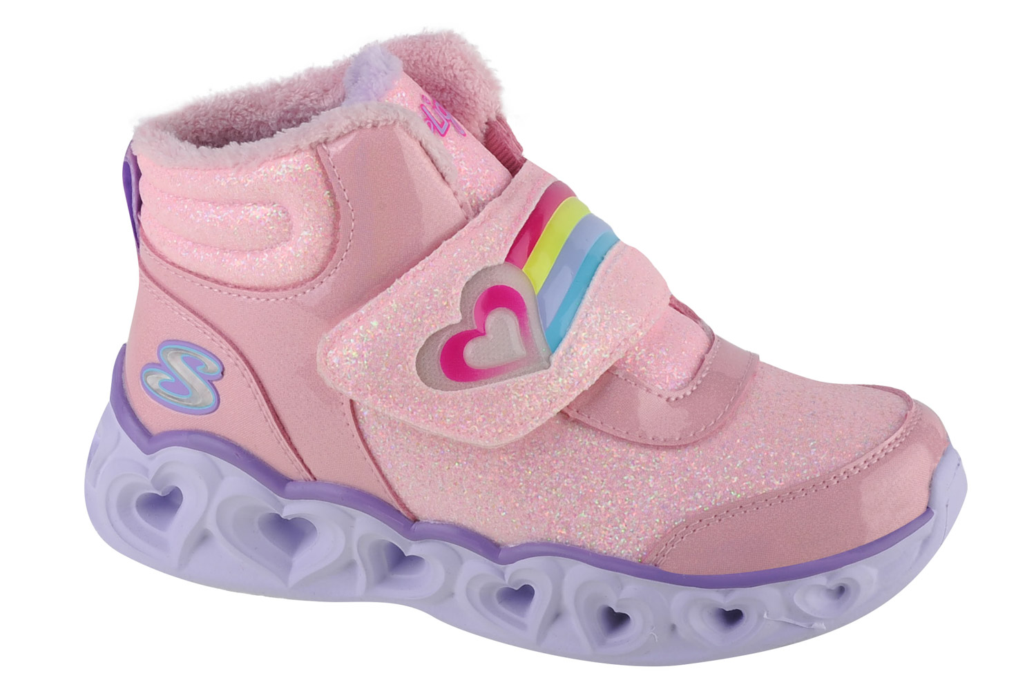 Skechers Heart Lights - Brilliant Rainbow 302669L-PKLV