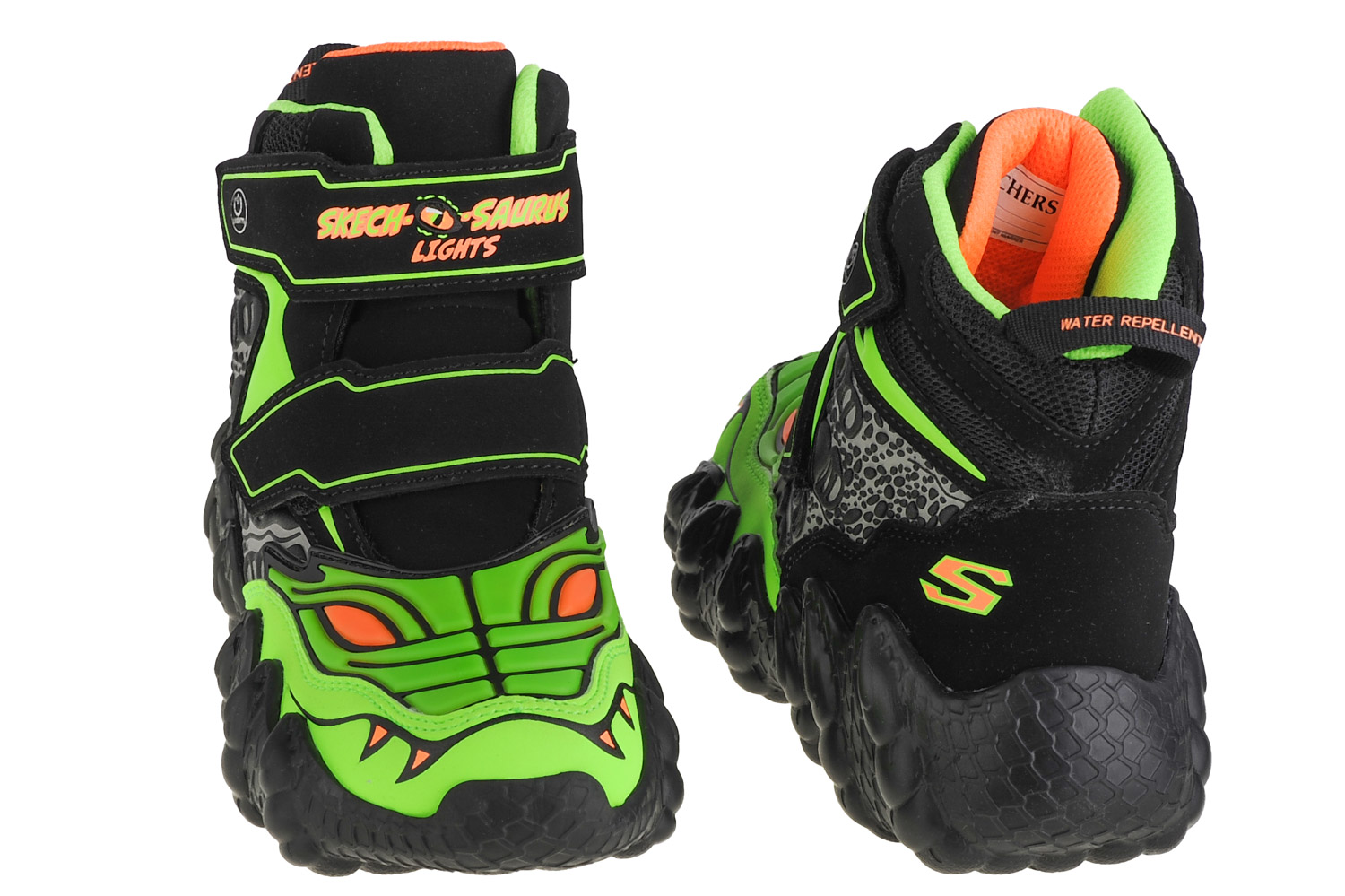 Obuv Skechers Saurus Lights - Wild Breeze 400111L-BKLM – Obrázok 5