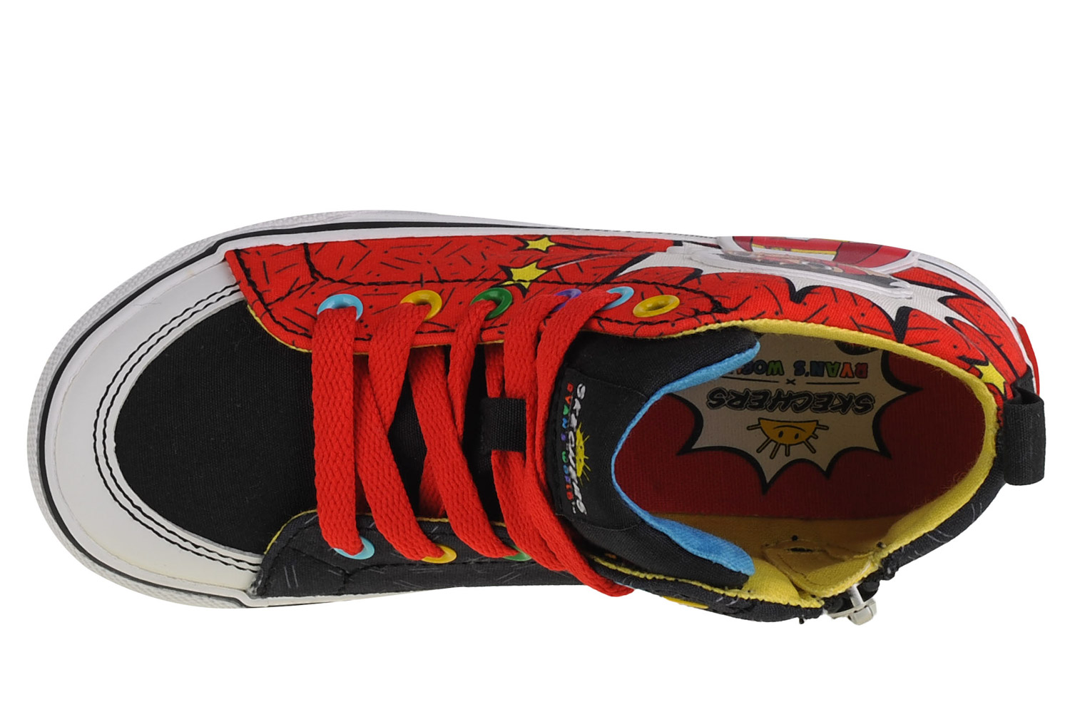 Obuv Skechers Street Fame - Ultra Fun Red Titan 406060L-RDBK – Obrázok 3