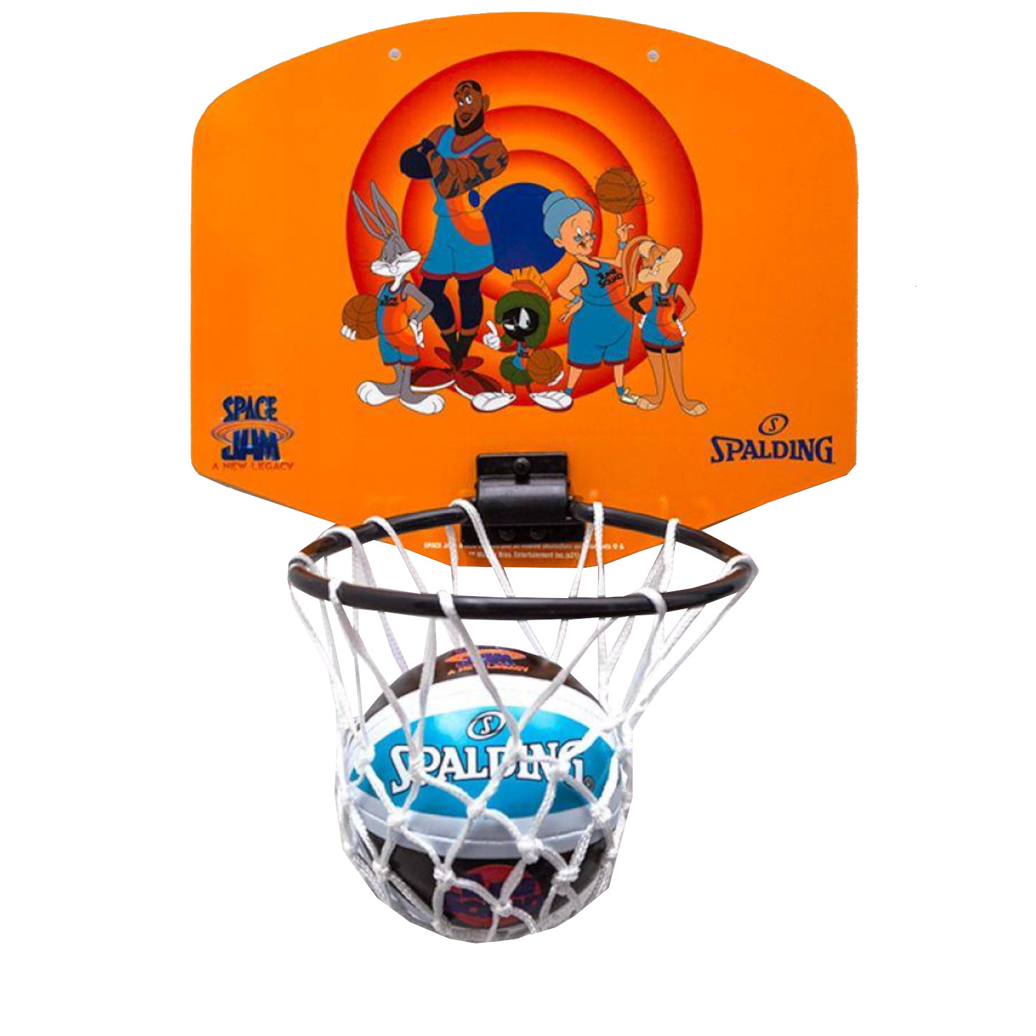 Basketbalový set - doska + lopta Spalding Mini Basketball Set Space Jam 79006Z – Obrázok 2