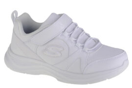 Skechers Glimmer Kicks - School Struts 81445L-WHT