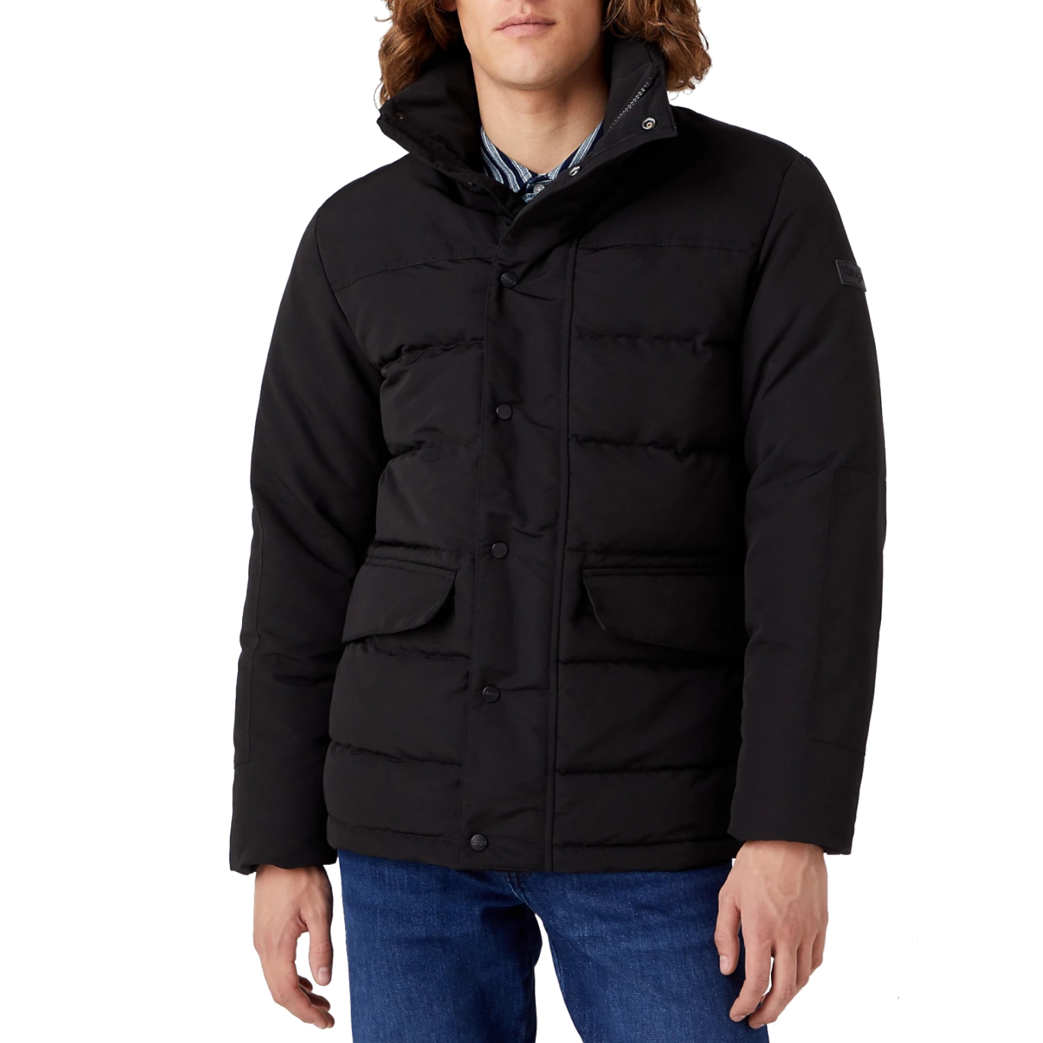 Pánska zimná bunda Wrangler Bodyguard Jacket W4B2WW100 – Obrázok 5