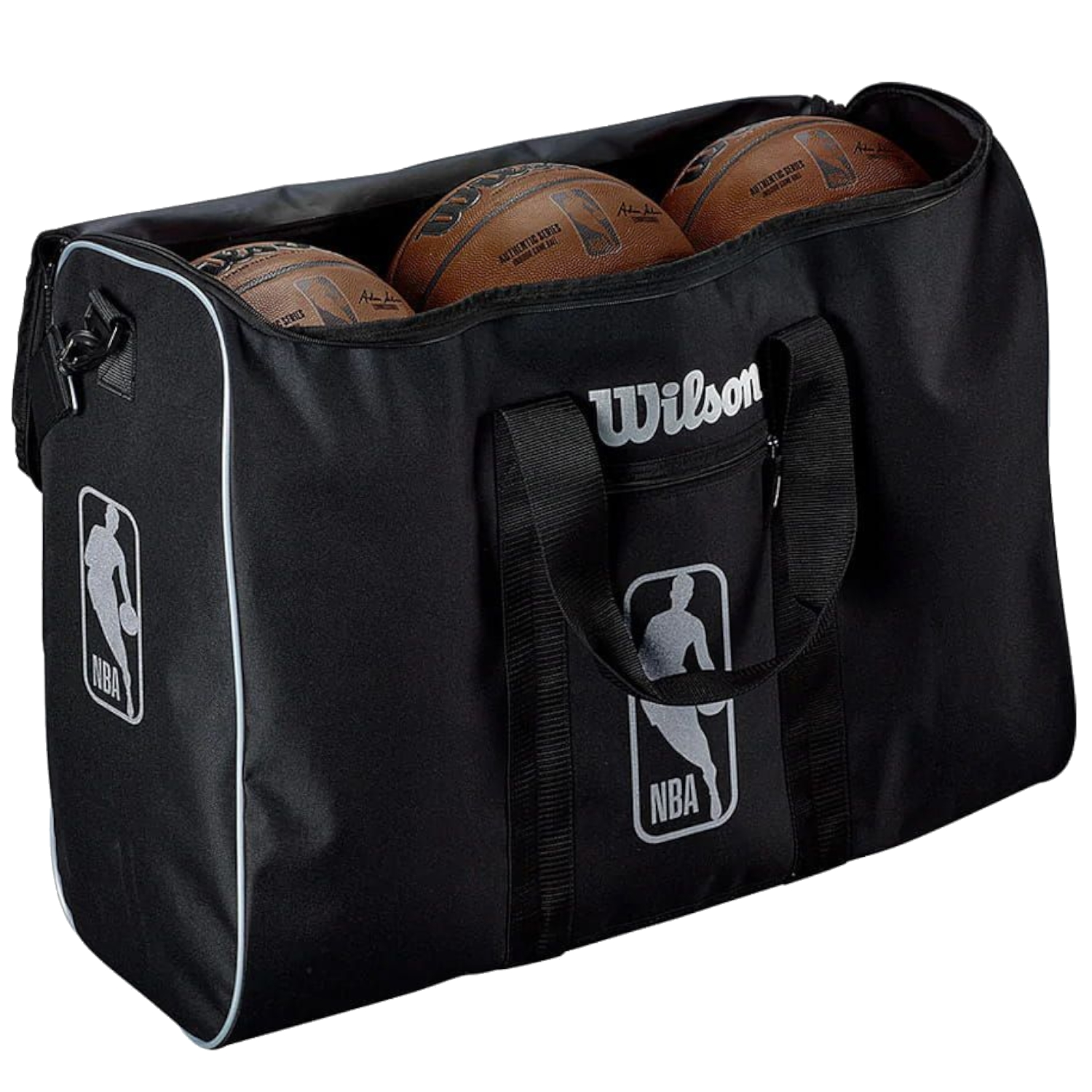 Taška na basketbalové lopty Wilson NBA Authentic 6 Ball Bag WTBA70000 – Obrázok 2