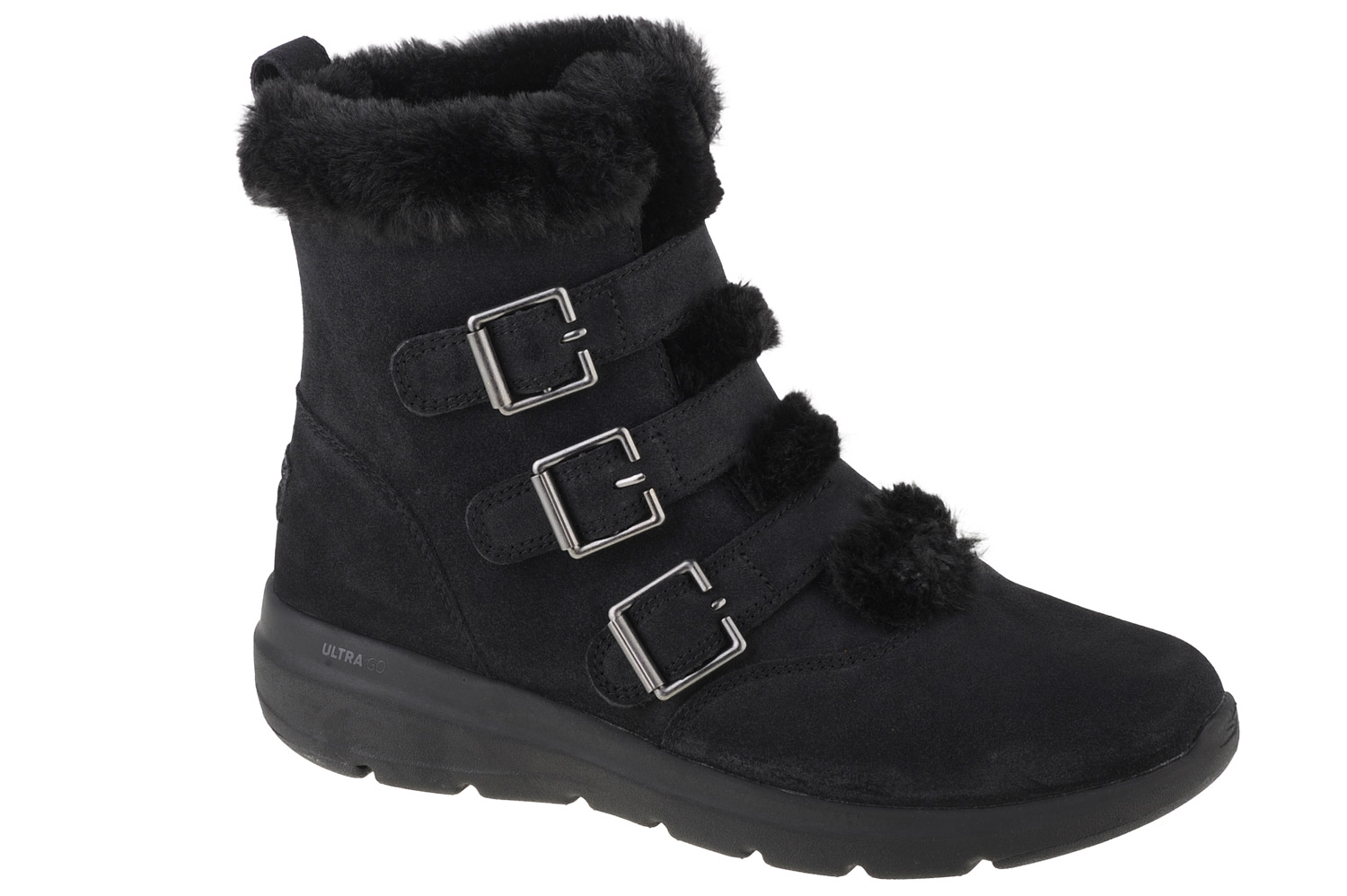 Obuv Skechers Glacial Ultra - Buckle Up 144154-BBK – Obrázok 5