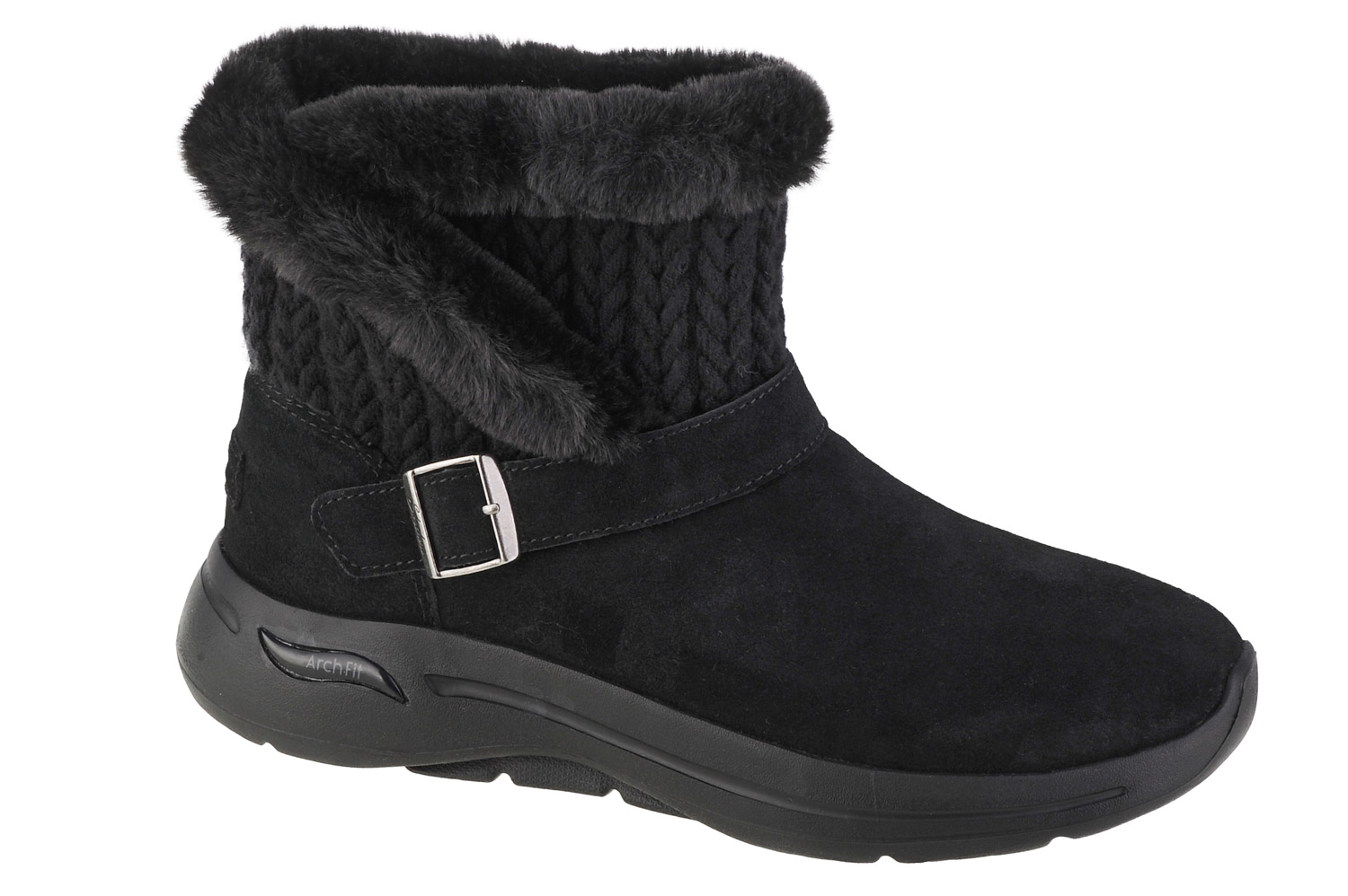 Obuv Skechers Go Walk Arch Fit - True Embrace 144422-BBK – Obrázok 5