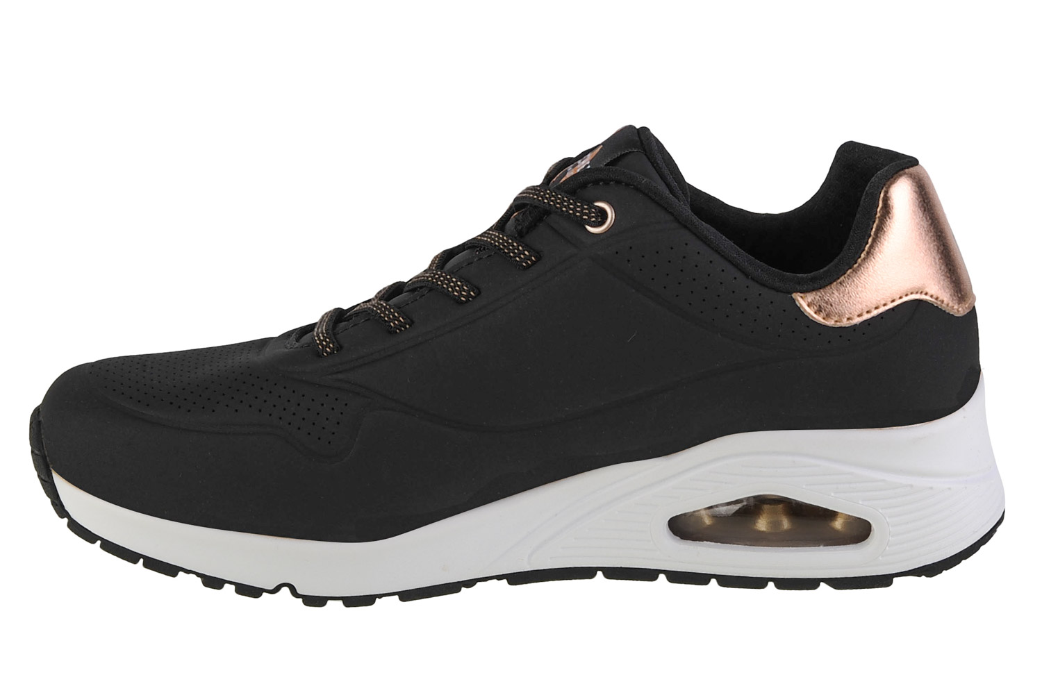 Obuv Skechers Uno-Shimmer Away 155196-BLK – Obrázok 2