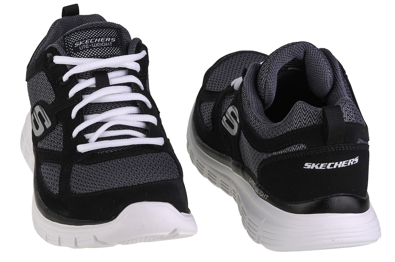 Obuv Skechers Burns 52635-BKW – Obrázok 5