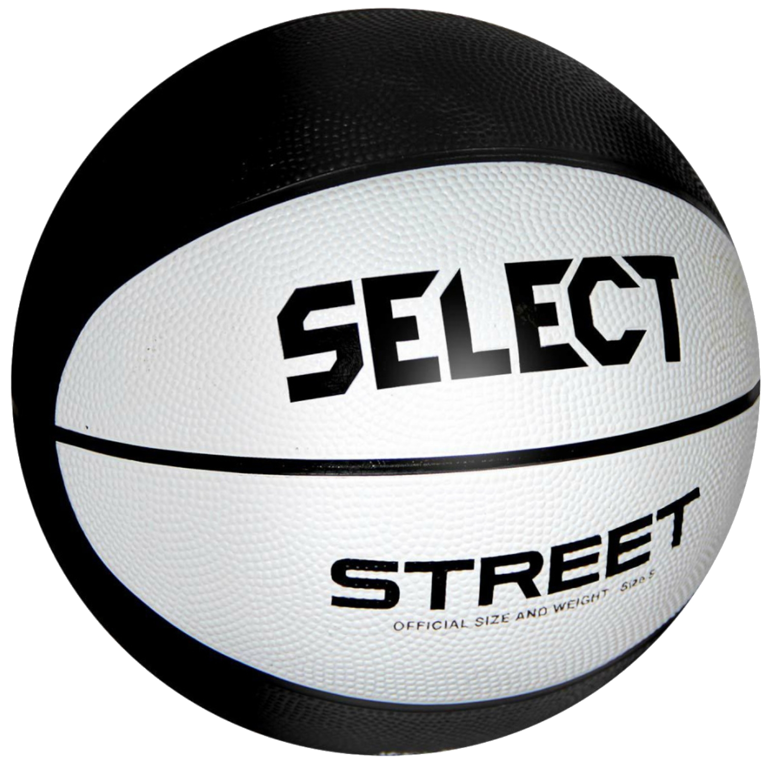 Basketbalová lopta Select Street 2023 Basketball STREET BLK-WHT – Obrázok 2