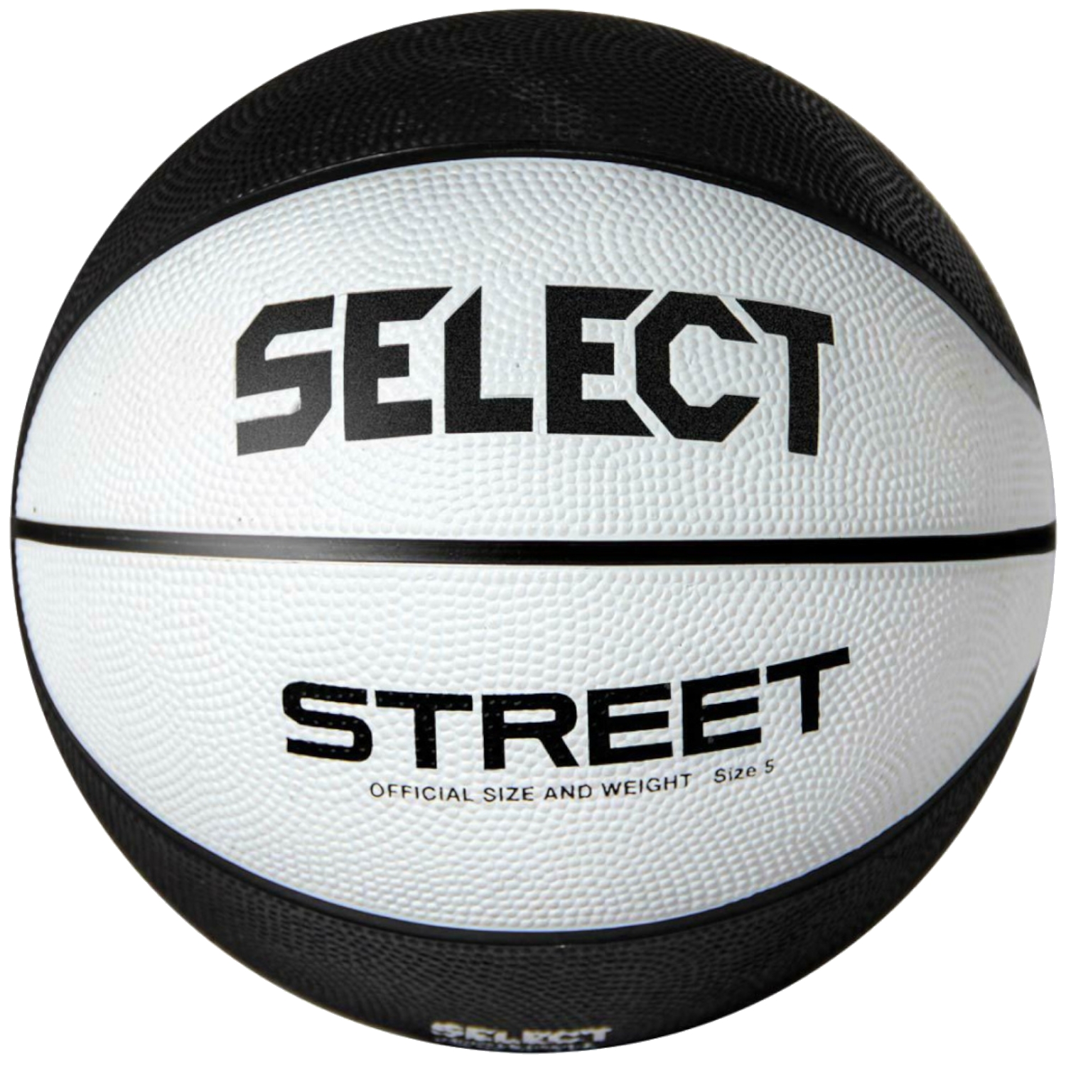 Basketbalová lopta Select Street 2023 Basketball STREET BLK-WHT – Obrázok 3
